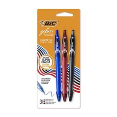 CANETA BIC BLISTER GELOCITY STIC 0.5 GEL C/4 SORTIDA