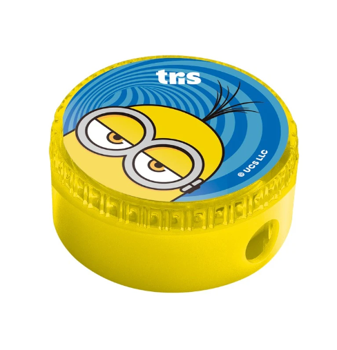 APONTADOR TRIS C/DEPOSITO MINIONS TOP
