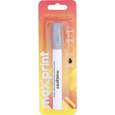 MARCADOR PERMANENTE MAXPRINT METALICO PRATA