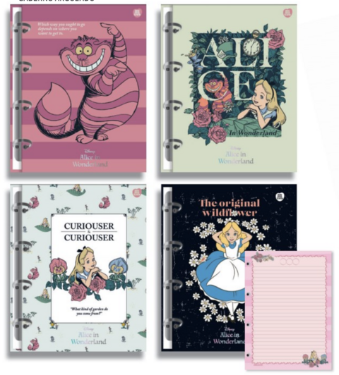 CADERNO 10.1 ALICE NO PA¿S DAS MARAVILHAS SAO DOMINGOS 160F - CAPAS SORTIDAS - 58047