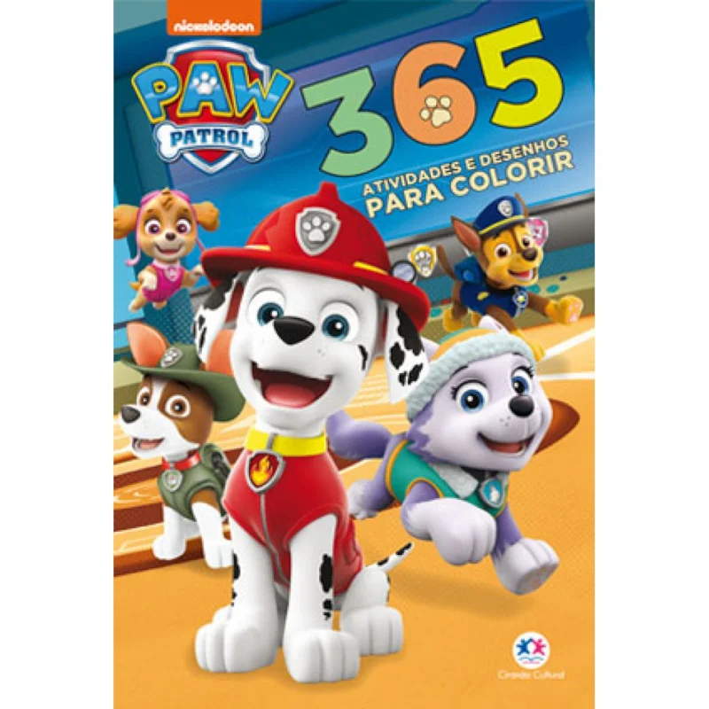 LIVRO CIRANDA PATRULHA CANINA 365 ATIVIDADES
