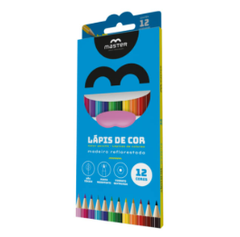 LAPIS DE COR MASTER SEXT MADEIRA C/12