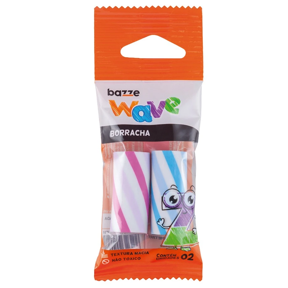 BORRACHA BAZZE WAVE BLISTER C/2