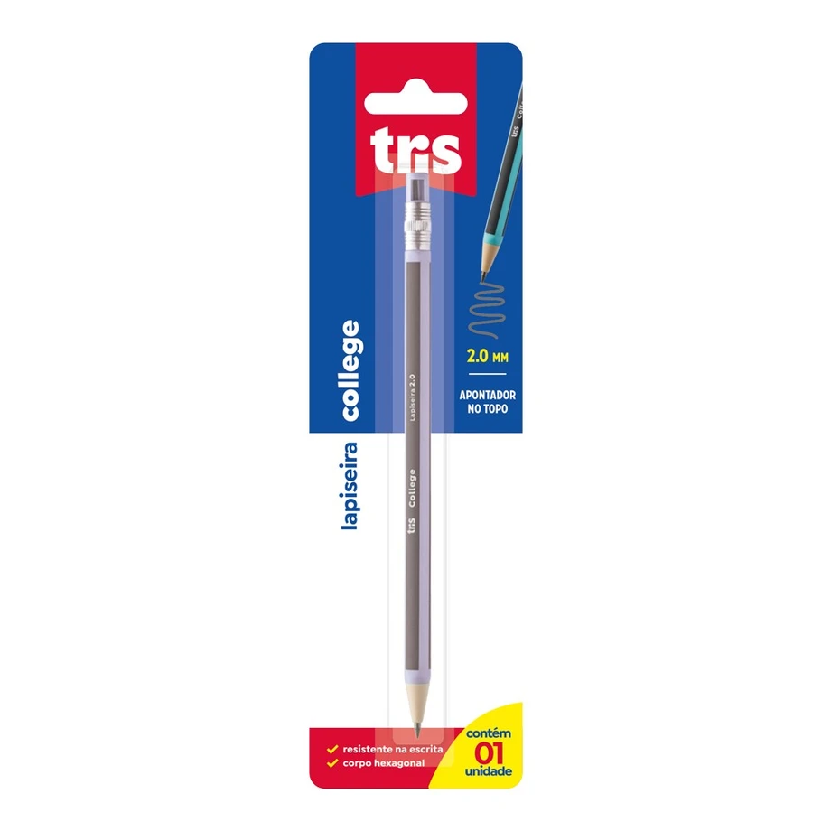 LAPISEIRA TRIS 2.0 COLLEGE BLISTER C/1