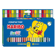 CANETA COMPACTOR NEO-PEN MIRIM C/24 HARIBO