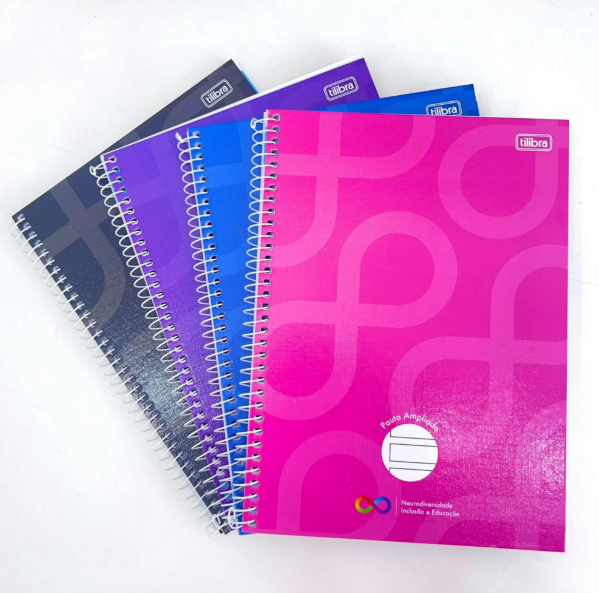 CADERNO TILIBRA 1.1 80FLS CAPA DURA UNIVERSITARIO HAPPY 305430