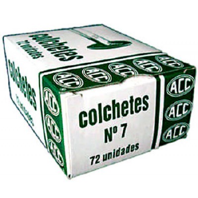 COLCHETE ACC N. 7 CX/72UN