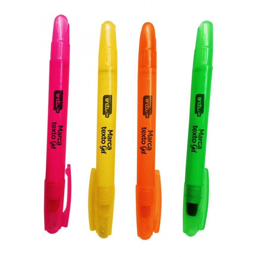 MARCA TEXTO ONDA GEL SORTIDOS