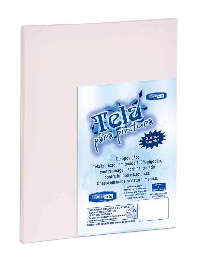 TELA PARA PINTURA 10X15 CORTIARTE