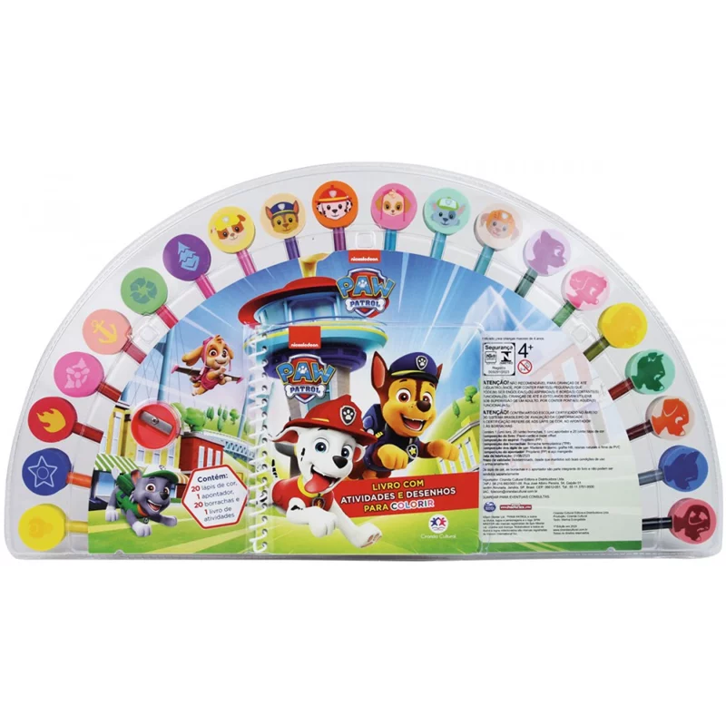 KIT CIRANDA PATRULHA CANINA LIVRO COLORIR