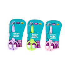 TESOURA ONDA PLASTICA SORTIDA