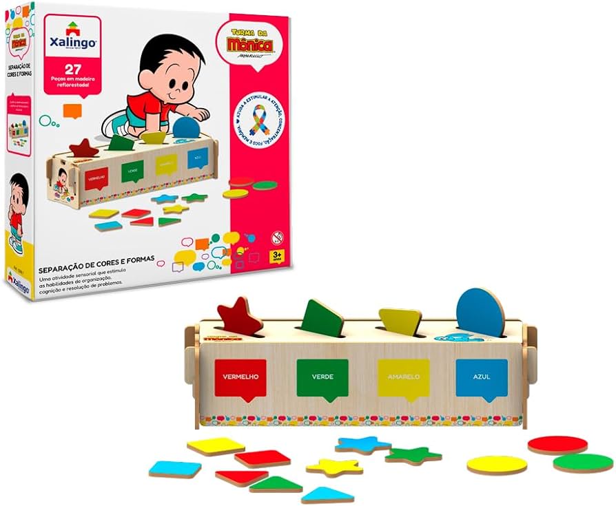 SEPARACAO DE CORES E FORMAS XALINGO