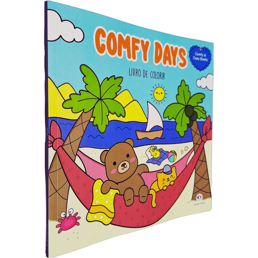 LIVRO CIRANDA DE COLORIR COMFY DAYS
