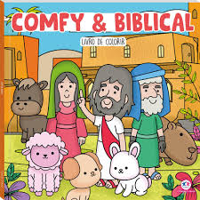 LIVRO CIRANDA DE COLORIR COMFY BIBLICAL