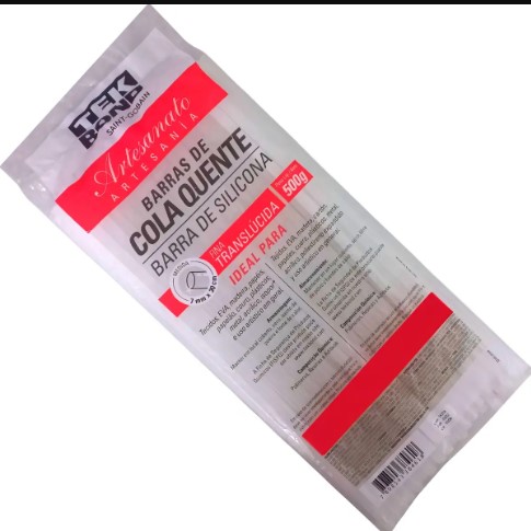 COLA BASTAO SILICONE TEKBOND FINA 500G TRANSLUCIDA
