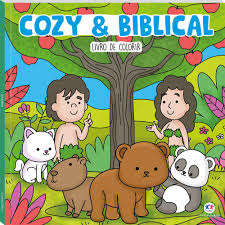 LIVRO CIRANDA COLORIR COZY AND BIBLICAL