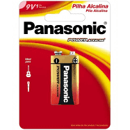 BATERIA PANASONIC 9V 6F22XAB/1BLISTER C/1