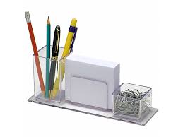 PORTA LAPIS E CLIPES ACRIMET CRISTAL