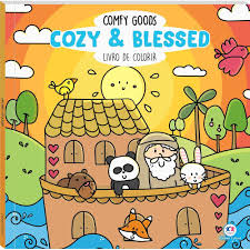 LIVRO CIRANDA COLORIR COZY AND BLESSED