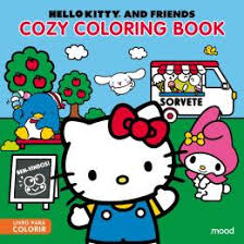 LIVRO CIRANDA COLORIR HELLO KITTY COZY