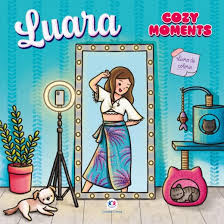LIVRO CIRANDA COLORIR LUARA COZY MOMENTS