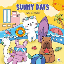LIVRO CIRANDA COLORIR COMFY SUNNY DAYS