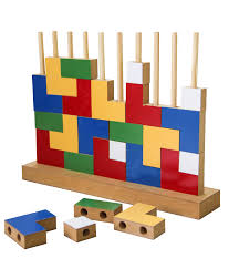 BLOCOS DE ENCAIXE 25 PCS CARLU MDF 1841