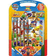 KIT LIVRO IBC COLORIR PATRULHA CANINA 01