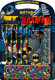 KIT LIVRO IBC COLORIR BATMAN 01