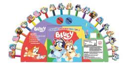 KIT LIVRO IBC COLORIR BLUEY C/20 LAPIS