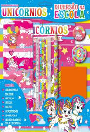 KIT LIVRO IBC COLORIR FLORESTA ENCANTADA UNICORNIOS 01