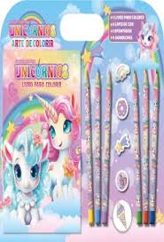 KIT LIVRO IBC ARTE DE COLORIR UNICORNIOS 01