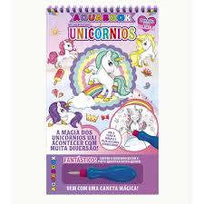 KIT IBC AQUABOOK UNICORNIO FLORESTA ENCANTADA 01