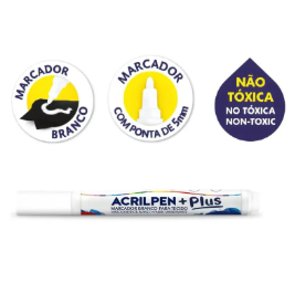 CANETA ACRILPEN ACRILEX PLUS BR 44260519