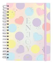 CADERNO DAC 80 FOLHAS CAPA DURA COLEGIAL SMART ENJOY