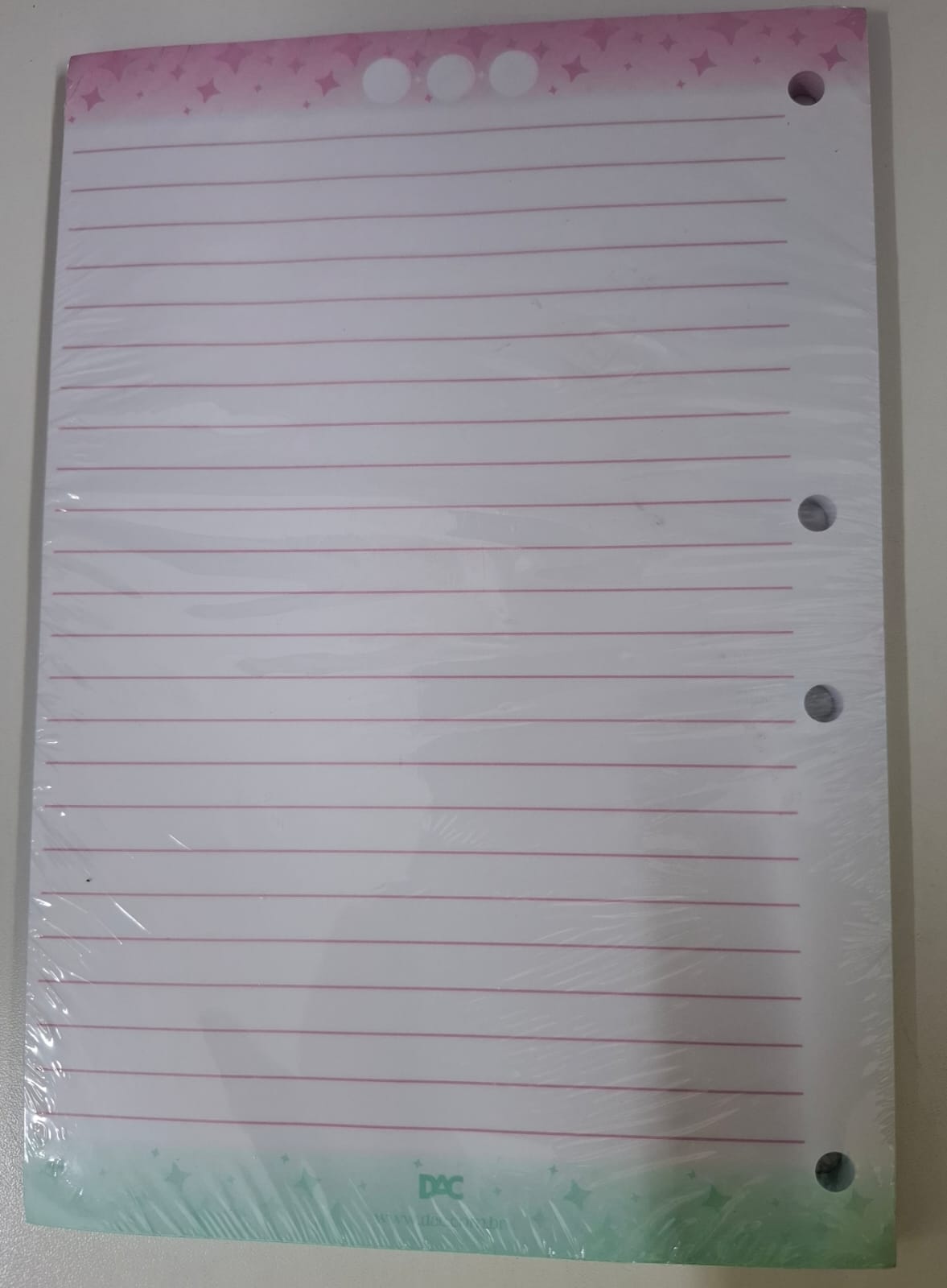 REFIL DAC 96 FOLHAS DECORADAS UNIV COLEGIAL