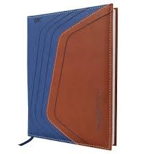 AGENDA DAC MAIOR AZUL/MARROM