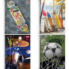 CADERNO TILIBRA 16 MATERIAS 320 FOLHAS SORTIDOS