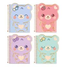 CADERNO CADERSIL CRIATIVO 80 FOLHAS BOLSA PORTFOLIO CARTELA DE ADESIVOS FOLHAS DECORADAS LOVVY