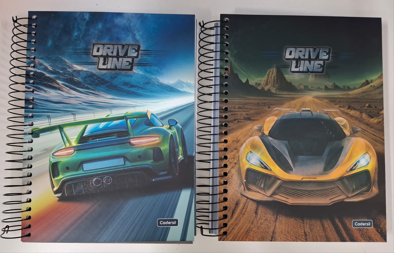 CADERNO CADERSIL 1.1 80 FOLHAS MET DRIVE LINE MASCULINO SORTIDOS