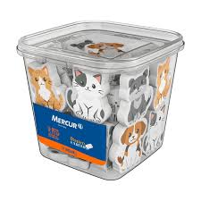 BORRACHA MERCUR TR PETS SORTIDOS