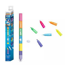 CANETA LEO&LEO HIDROCOR DE ENCAIXE SONIC COM 6 CORES