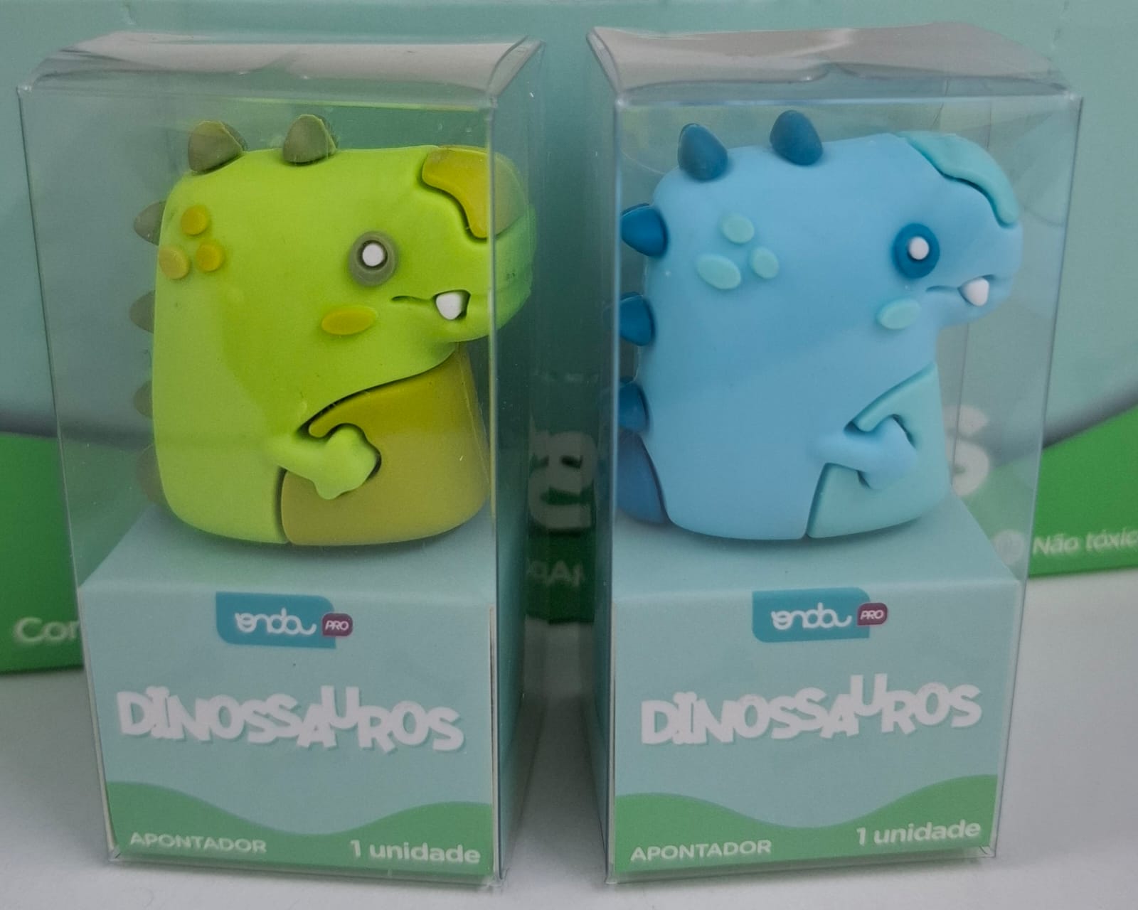 APONTADOR ONDA PLASTICO DINOSSAURO SORTIDOS