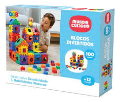 BLOCOS DIVERTIDOS GGB 100PCS DESENVOLVE CRIATIVIDADE E HABILIDADES MOTORAS