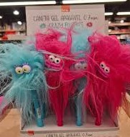 CANETA BRW 0.7 GEL CRAZY FRUFFLES SORTIDAS