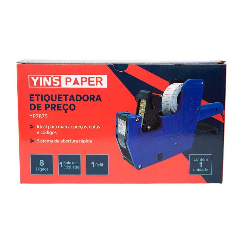 ETIQUETADORA DE PRECO MANUAL YINS YP7875
