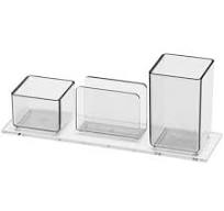 PORTA LAPIS/CLIPS/LEMBRETE ACRIMET 740 CRISTAL