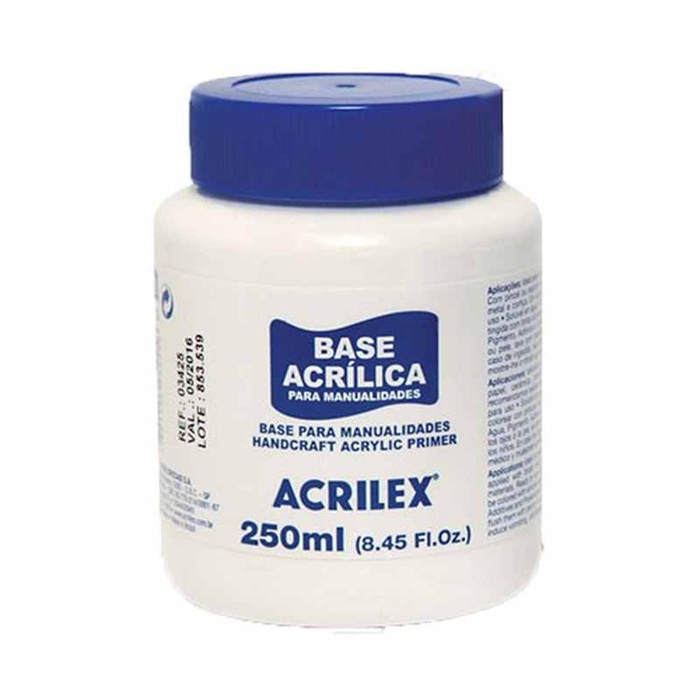 BASE ACRILEX ACRILICA PARA ARTESANATO 250ML 3425