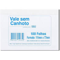 BLOCO TILIBRA VALE SEM CANHOTO 100FOLHAS 152358