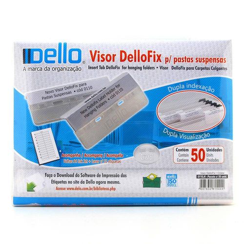 VISOR E ETIQUETA DELLOFIX C/50 0116.H